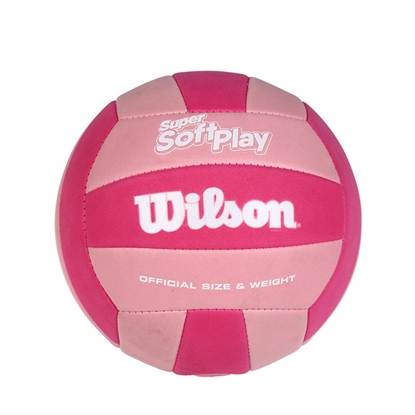 Attēls no Volejbola bumba Wilson Super Soft rozā