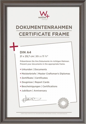 Attēls no Walther Trendstyle       21x29,7 Resin steel DIN A4 KP130D