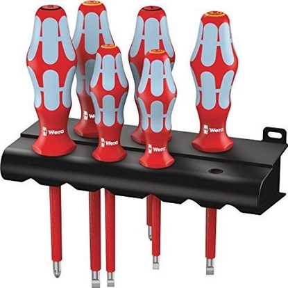 Picture of Wera 3165 i/6 Screwdriver Set Stainless Steel + Rack