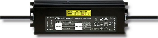 Изображение Qoltec impulsowy LED | IP67 | 60W | 12V | 5A | wodoodporny (50946)