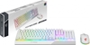 Изображение MSI VIGOR GK30 COMBO WHITE MEMchanical Gaming Keyboard + Gaming Mouse Bundle 'UK Layout, 6-Zone RGB Lighting Keyboard, Dual-Zone RGB Lighting Mouse, 5000 DPI Optical Sensor, Center'