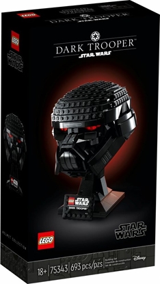 Picture of LEGO 75343 Dark Trooper Helmet Constructor