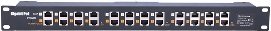 Picture of ExtraLink Patch panel 19" 12x Rj45 PoE Injector Gigabit Ethernet (EX.1988)