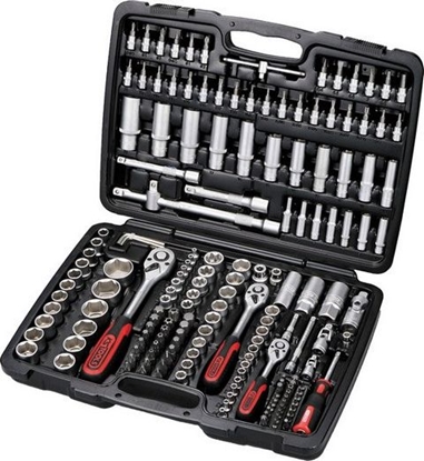 Picture of 0S Tools 1/4 +3/8 +1/2  Socket Wrench-Set 179-pieces 917.0779
