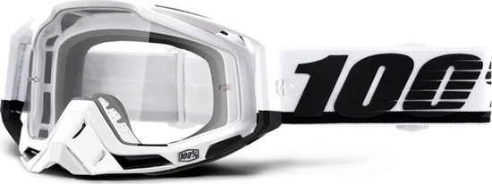 Picture of 100% Gogle 100% RACECRAFT STUU (Szyba Przezroczysta Anti-Fog + 10 Zrywek) (NEW)