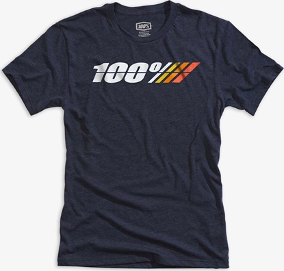 Attēls no 100% Koszulka mska Motorrad Tech Tee navy heather r. L