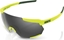 Picture of 100% Okulary sportowe Racetrap Soft Tact Banana - Black Mirror Lens