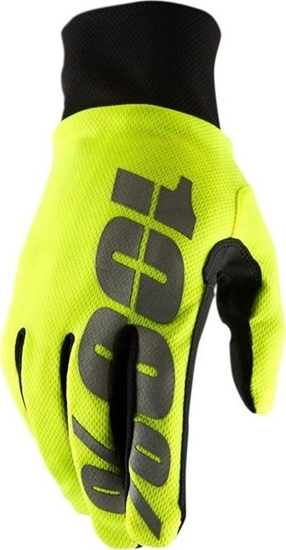 Picture of 100% Rkawiczki 100% HYDROMATIC Waterproof Glove neon yellow roz. M (dugo doni 187-193 mm) (NEW)