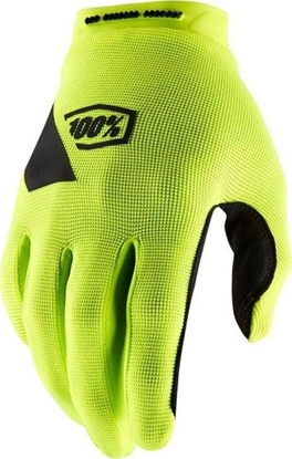 Attēls no 100% Rkawiczki 100% RIDECAMP Glove fluo yellow roz. L (dugo doni 193-200 mm) (NEW)