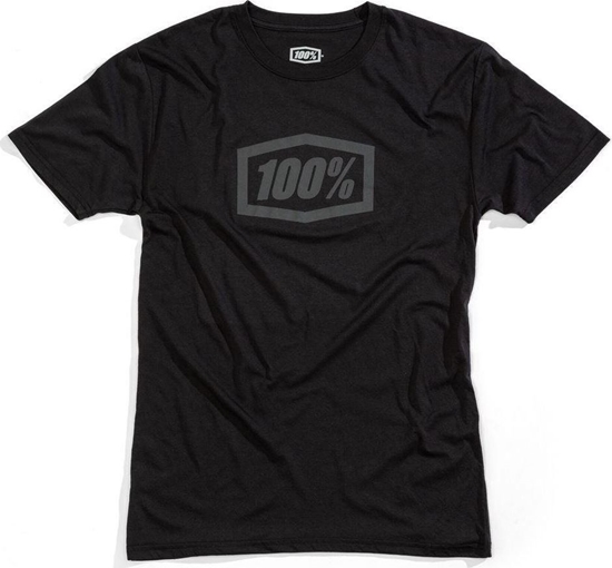 Picture of 100% T-shirt 100% ESSENTIAL krótki rekaw Tech Black Grey roz. XL (NEW)