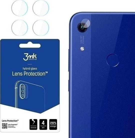 Изображение 3MK 3MK Lens Protect Honor 8A Ochrona na obiektyw aparatu 4szt