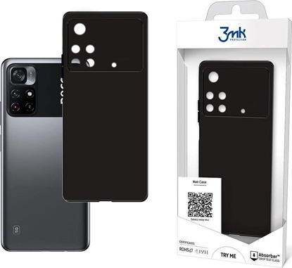 Picture of 3MK 3MK Matt Case Xiaomi POCO M4 Pro czarny/black