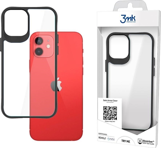Picture of 3MK 3MK SatinArmor+ Case iPhone 12 mini Military Grade