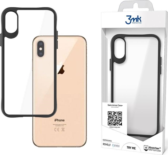 Picture of 3MK 3MK SatinArmor+ Case iPhone Xs Max Military Grade