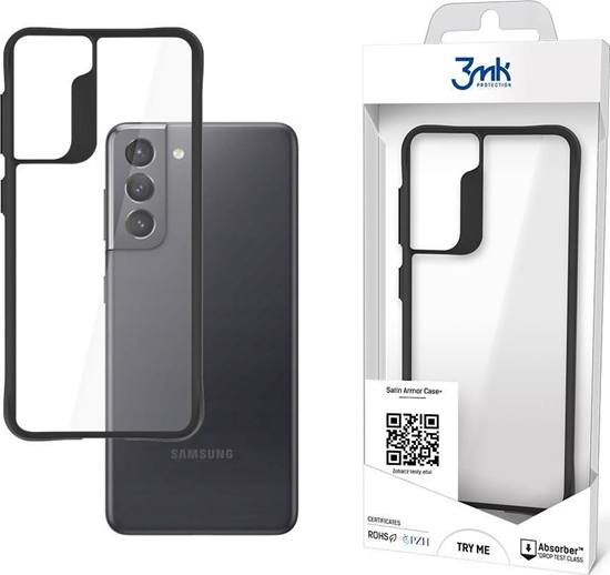 Picture of 3MK 3MK SatinArmor+ Case Sam G991 S21 5G Military Grade