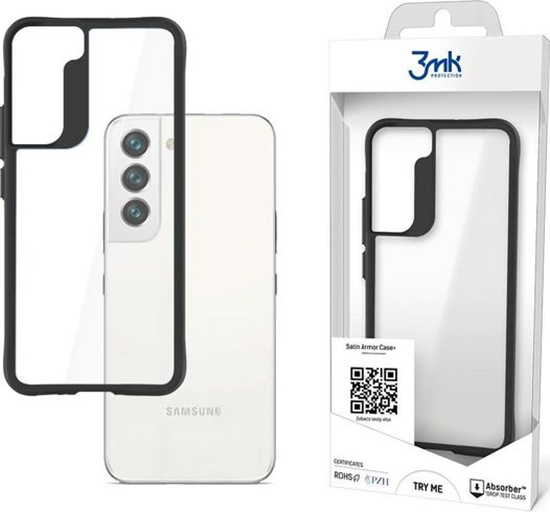 Picture of 3MK 3MK SatinArmor+ Case Sam S901 S22 Military Grade