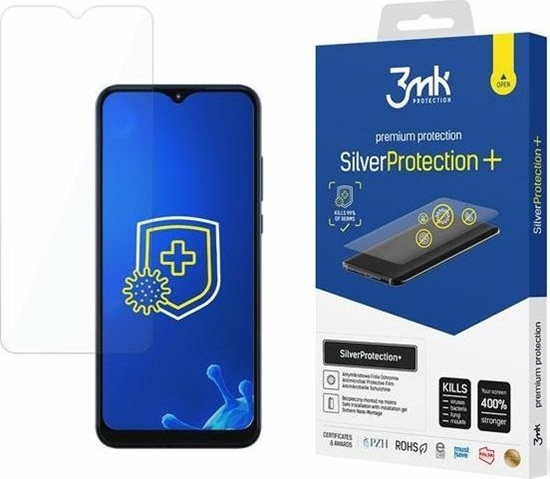 Picture of 3MK 3MK Silver Protect+ Motorola Moto G Play Folia Antymikrobowa montowana na mokro