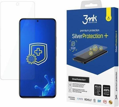 Attēls no 3MK 3MK Silver Protect+ Xiaomi Redmi Note 11 Pro+ 5G Folia Antymikrobowa montowana na mokro