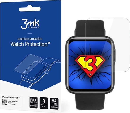 Изображение 3MK Folia ochronna 3mk mocna Watch Protection x3 do Xiaomi Mi Watch Lite