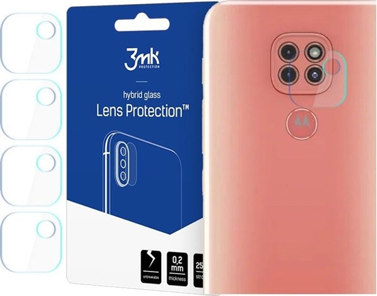 Изображение 3MK SZKO HYBRYDOWE 3MK LENS PROTECTION MOTOROLA MOTO G9 PLAY