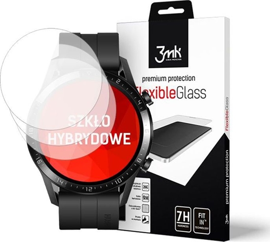 Изображение 3MK Szkło hybrydowe FlexibleGlass Huawei Watch GT 2 46mm LTN-B19