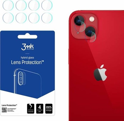 Attēls no 3MK Szko hybrydowe na obiektyw aparatu 3MK Lens Protection Apple iPhone 13 [4 PACK]