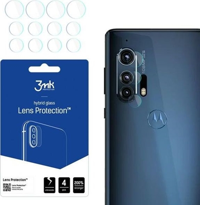 Attēls no 3MK Szko hybrydowe na obiektyw aparatu 3MK Lens Protection Motorola Edge Plus [4 PACK]