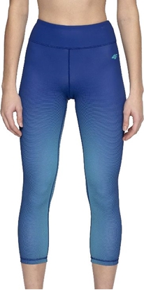 Attēls no 4f Legginsy damskie H4L20-SPDF008 niebieskie r. S