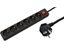 Attēls no Listwa zasilajca MicroConnect 6 gniazd 3 m czarna (GRU0063B)
