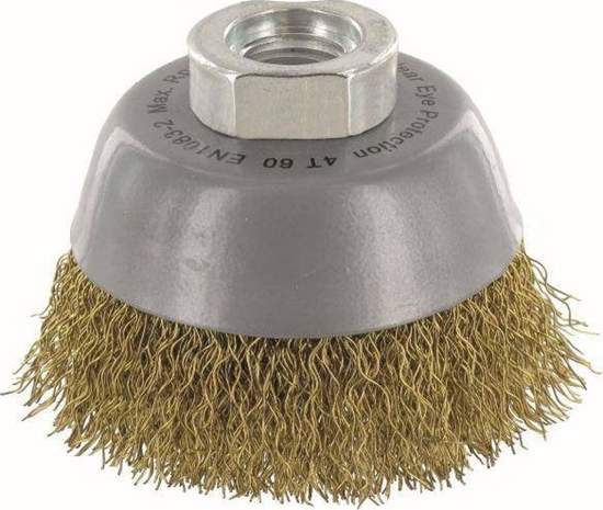 Изображение Abraboro SZCZOTKA DOCZOOWA 60 MM/M14 ABRABORO - DRUT KARBOWANY 0,3 MM MOSINY AB90409051 ABRABORO