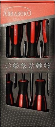 Picture of Abraboro zestaw wkrtaków, paskie, PH, PZ 6 sztuk (AB52006001)