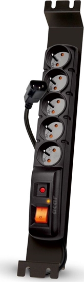 Изображение Acar Listwa zasilajca F5 RACK IEC 5x 230V PL 1.5m (W1919)