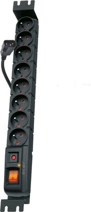 Attēls no Acar Listwa zasilajca S8 RACK IEC 8x 230V PL 5 m (W0135)