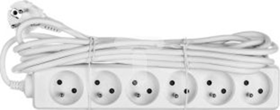 Picture of Acar Przeduacz PS-630/5M.B 6gn z.uz. biay H05W-F 3x1 - T_0013846