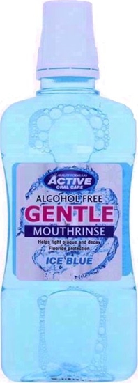 Изображение Active Oral Care Bezalkoholowy płyn do płukania jamy ustnej z fluorem Ice Blue 500ml