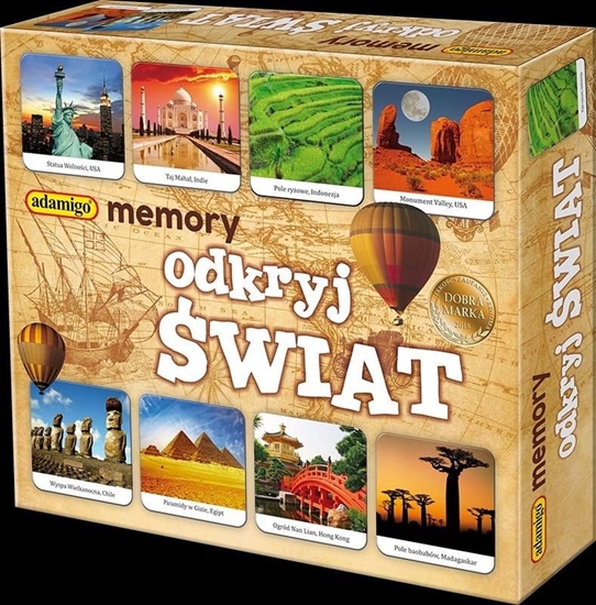 Picture of Adamigo Gra Memory odkryj wiat