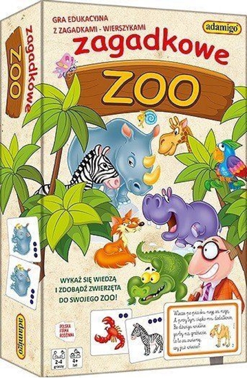 Picture of Adamigo Gra Zagadkowe zoo mini
