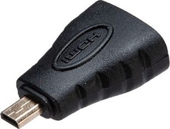 Изображение Adapter AV Akasa HDMI Micro - HDMI czarny (AK-CBHD22-BK)