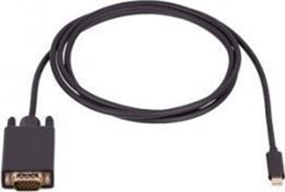 Изображение Kabel USB Akyga USB-C - D-Sub (VGA) 1.5 m Czarny (AK-AV-17)