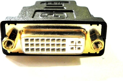 Изображение Adapter AV LechPol HDMI - DVI-I czarny (ZLA0618)