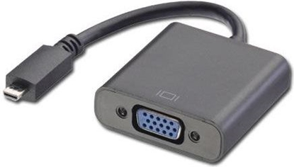 Attēls no Lindy Micro HDMI/VGA Black