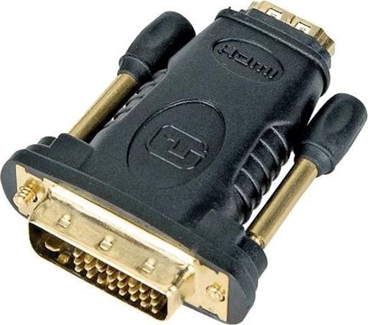 Изображение Adapter AV PremiumCord HDMI - DVI-D czarny