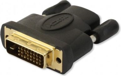 Изображение Adapter AV Techly HDMI - DVI-D czarny (IADAP-DVI-HDMI-F)