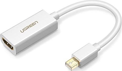 Изображение Adapter AV Ugreen DisplayPort Mini - HDMI biały (10460)