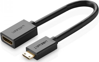 Изображение Adapter AV Ugreen HDMI Mini - HDMI czarny (UGR307BLK)