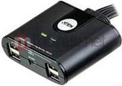 Attēls no Adapter USB Aten US424-AT USB - USB Czarny  (US424AT)