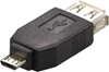 Picture of Adapter USB Deltaco microUSB - USB Czarny  (USB-70-K)