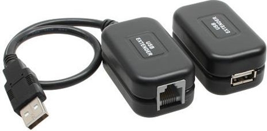 Изображение Adapter USB InLine USB - RJ45 Czarny  (33600A)