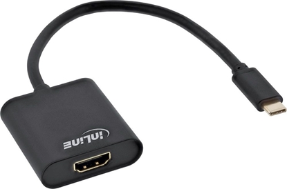 Picture of Adapter USB InLine USB-C - HDMI Czarny  (64101B)