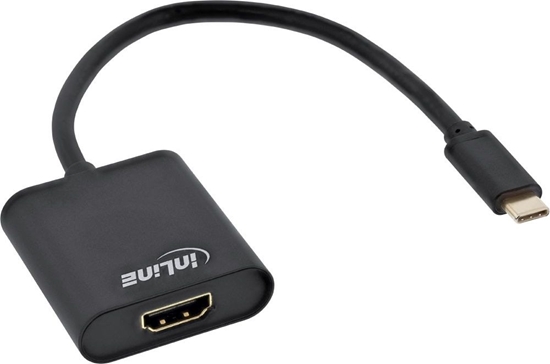 Picture of Adapter USB InLine USB-C - HDMI Czarny  (64101B)